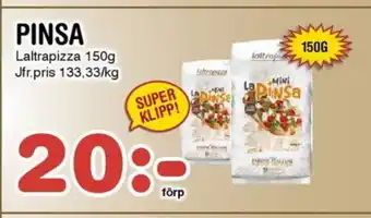 Nya Pulsen PINSA erbjuda