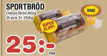 Nya Pulsen SPORTBRÖD erbjuda