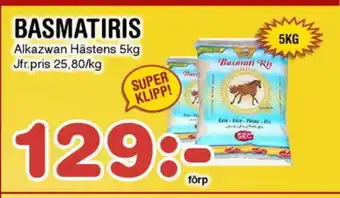 Nya Pulsen BASMATIRIS erbjuda