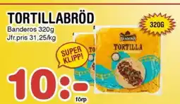 Nya Pulsen TORTILLABRÖD erbjuda