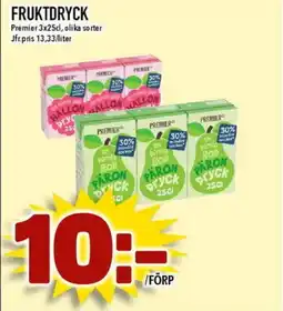 Nya Pulsen FRUKTDRYCK erbjuda