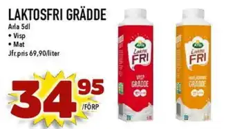 Nya Pulsen LAKTOSFRI GRÄDDE erbjuda