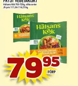 Nya Pulsen FRYST VEGETARISKT erbjuda