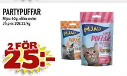 Nya Pulsen PARTYPUFFAR erbjuda