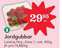 Östenssons Jordgubbar erbjuda