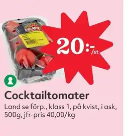Östenssons Cocktailtomater erbjuda