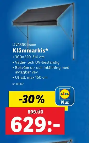 Lidl Klämmarkis erbjuda