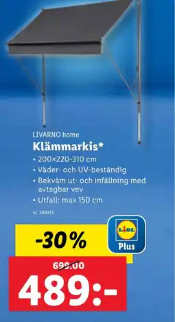 Lidl Klämmarkis erbjuda