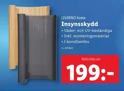 Lidl Insynsskydd erbjuda