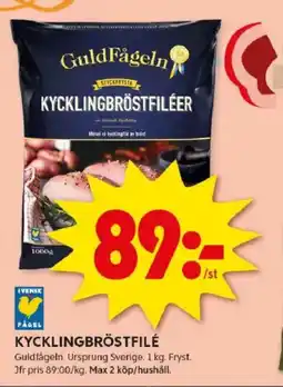 ICA Kvantum Kycklingbröstfilé erbjuda