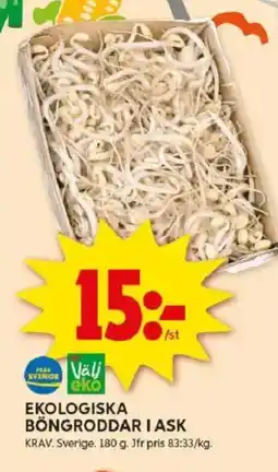 ICA Kvantum Ekologiska böngroddari ask erbjuda