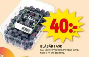 ICA Kvantum ICA Blåbär i ask erbjuda