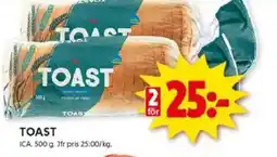 ICA Kvantum ICA Toast erbjuda