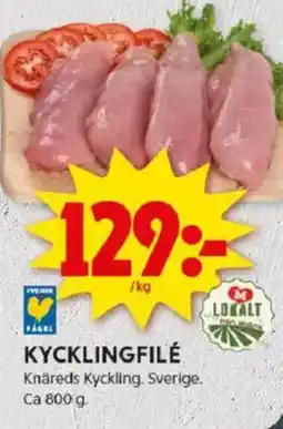 ICA Kvantum Kycklingfilé erbjuda