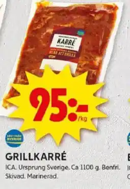 ICA Kvantum ICA Grillkarré erbjuda