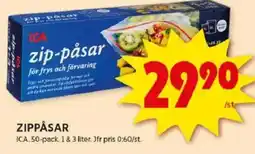 ICA Kvantum ICA Zippåsar erbjuda