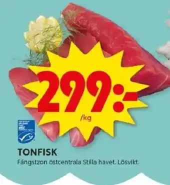 ICA Kvantum Tonfisk erbjuda