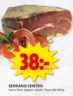 ICA Kvantum Serrano centro erbjuda