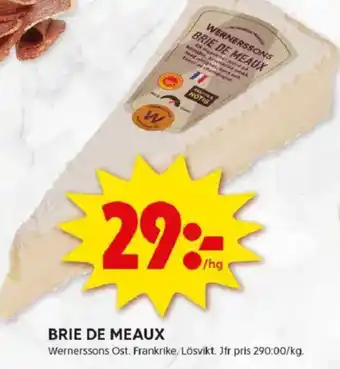 ICA Kvantum Brie de meaux erbjuda