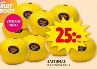 ICA Kvantum ICA Satsumas erbjuda