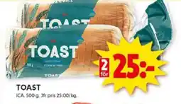 ICA Kvantum ICA Toast erbjuda
