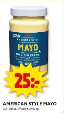 ICA Kvantum ICA American style mayo erbjuda