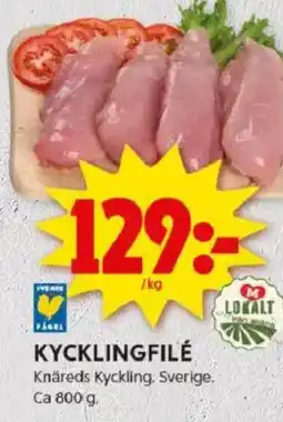 ICA Kvantum Kycklingfilé erbjuda