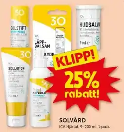 ICA Kvantum ICA Solvård erbjuda