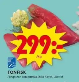 ICA Kvantum Tonfisk erbjuda