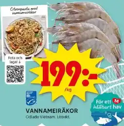 ICA Kvantum Vannameiräkor erbjuda