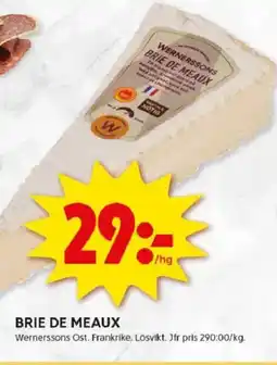 ICA Kvantum Brie de meaux erbjuda
