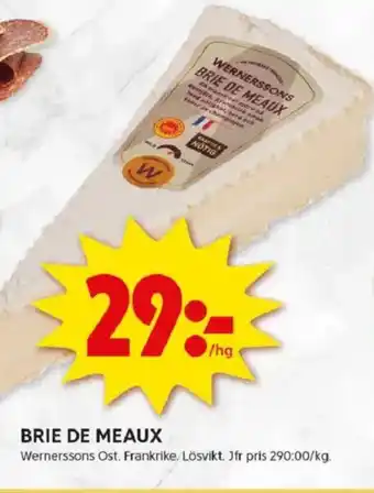 ICA Kvantum Brie de meaux erbjuda