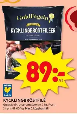ICA Kvantum Kycklingbröstfilé erbjuda