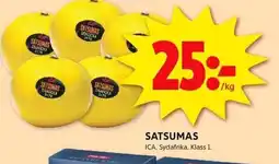 ICA Kvantum ICA Satsumas erbjuda