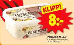 ICA Kvantum ICA Potatissallad erbjuda