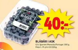 ICA Kvantum ICA Blåbär i ask erbjuda