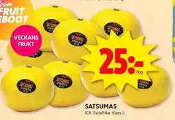 ICA Kvantum Satsumas erbjuda