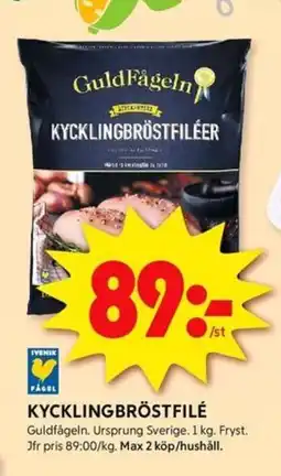 ICA Kvantum Kycklingbröstfilé erbjuda