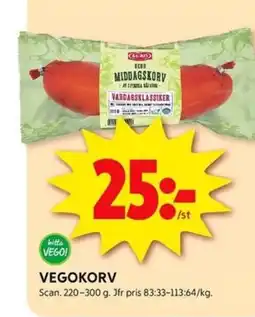 ICA Kvantum SCAN Vegokorv erbjuda