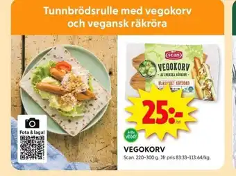 ICA Kvantum SCAN Vegokorv erbjuda