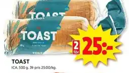 ICA Kvantum ICA Toast erbjuda