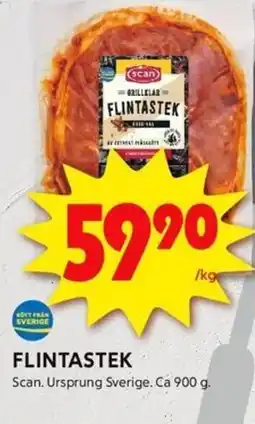 ICA Kvantum SCAN Flintastek erbjuda