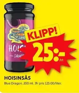 ICA Kvantum BLUE DRAGON Hoisinsås erbjuda