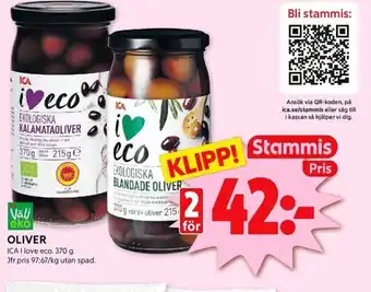 ICA Kvantum ICA Oliver erbjuda