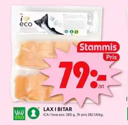 ICA Kvantum ICA Lax i bitar erbjuda