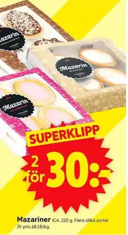 ICA Supermarket ICA Mazariner erbjuda