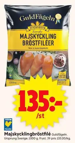 ICA Supermarket Majskycklingbröstfilé erbjuda