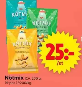 ICA Supermarket ICA Nötmix erbjuda
