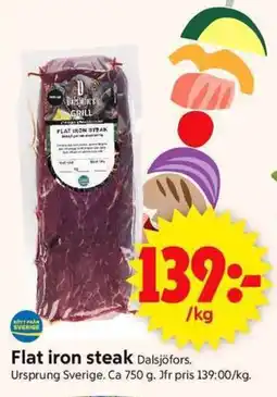 ICA Supermarket Flat iron steak erbjuda