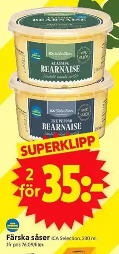 ICA Supermarket ICA Färska såser erbjuda